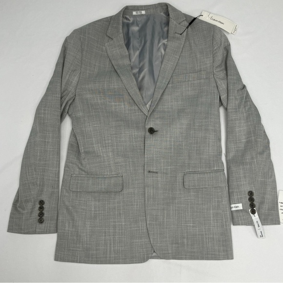 Calvin Klein Other - ✨Calvin Klein NWT Grey Blazer Sz 18